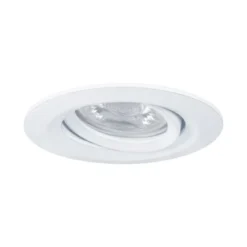 Paulmann No. 92970 Einbauleuchte Nova mini Plus EasyDim schwenkbar 4,2W 2.700K Weiß matt