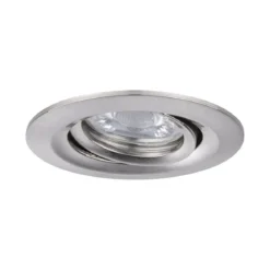 Paulmann No. 92972 Einbauleuchte Nova mini Plus EasyDim schwenkbar 4,2W 2.700K Eisen gebürstet