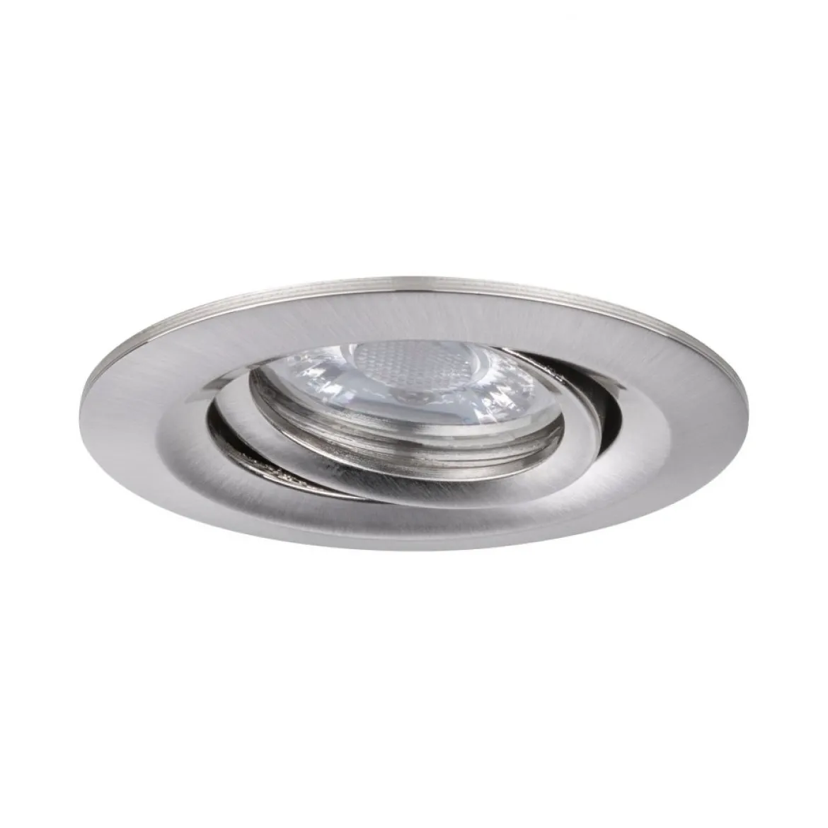Paulmann No. 92972 Einbauleuchte Nova mini Plus EasyDim schwenkbar 4,2W 2.700K Eisen gebürstet