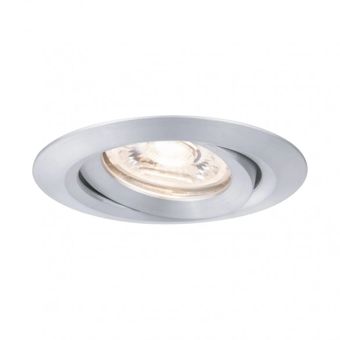 Paulmann No. 92974 Einbauleuchte Nova mini Plus EasyDim schwenkbar 4,2W 2.700K Alu