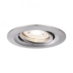 Paulmann No. 94294 Einbauleuchte Nova mini schwenkbar 4W 2.700K Eisen gebürstet 230V