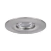 Paulmann No. 94300 Einbauleuchte Nova mini starr IP44 4W 2.700K Eisen gebürstet 230V