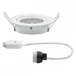 Paulmann No. 93639 Einbauleuchte Nova IP23 rund Weiß matt 1er-Set, max. 35W GU10