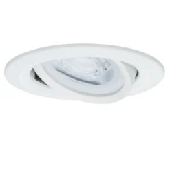Paulmann No. 93639 Einbauleuchte Nova IP23 rund Weiß matt 1er-Set, max. 35W GU10