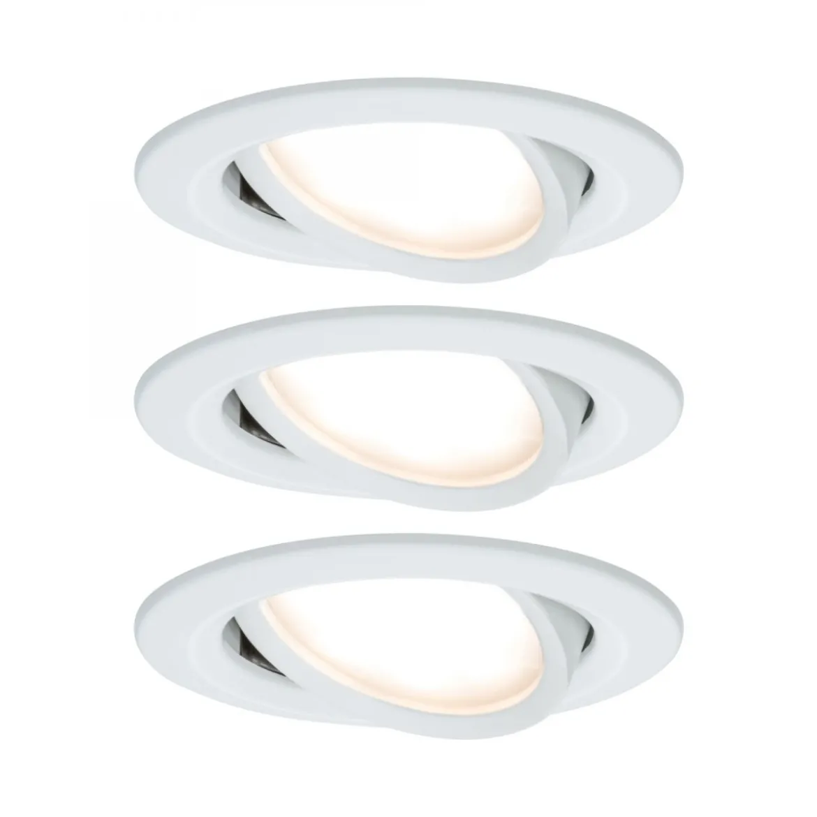 Paulmann No. 5140 Einbauleuchte Nova Coin 3x6,5W 2700K inkl. Zigbee Controller Cephei