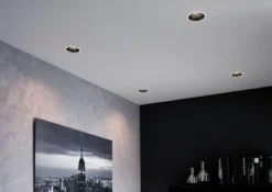 Paulmann No. 93402 Einbauleuchten Set LED Cole Weiß Schwarz 3-Step dimmbar 2700K