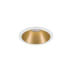 Paulmann No. 93406 Einbauleuchten Set LED Cole Weiß Gold 3-Step dimmbar 2700K
