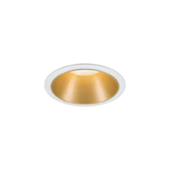 Paulmann No. 93406 Einbauleuchten Set LED Cole Weiß Gold 3-Step dimmbar 2700K