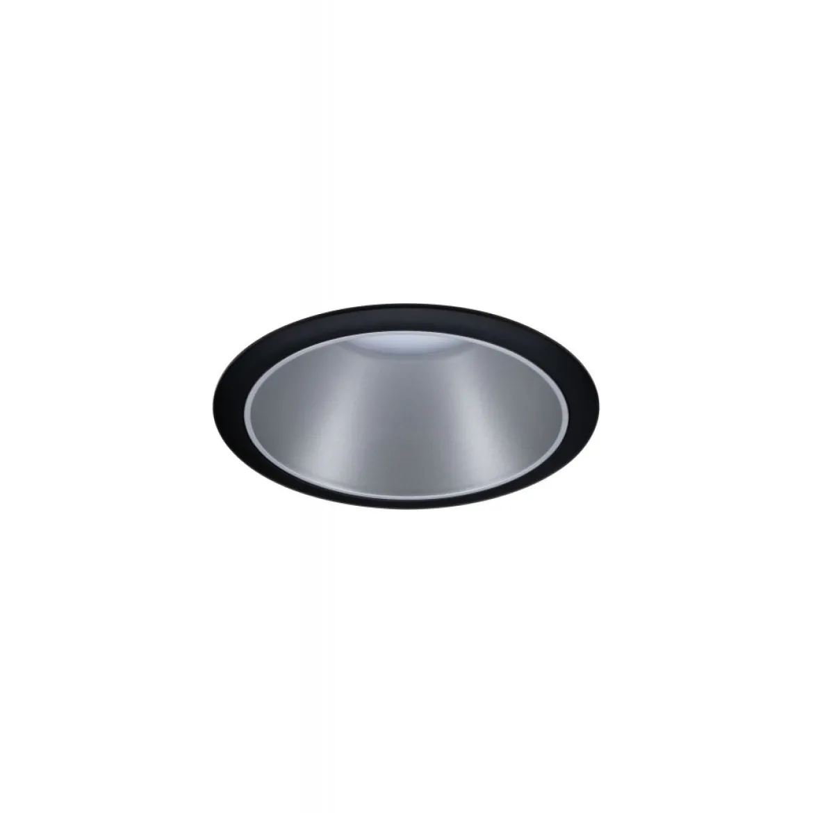Paulmann No. 93408 Einbauleuchten Set LED Cole Silber Schwarz 3-Step dimmbar 2700K