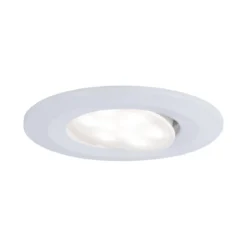 Paulmann No. 99935 Einbauleuchten Set LED Calla rund 3er-Set Weiß matt schwenkbar