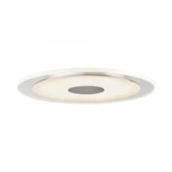 Paulmann No. 92535 Einbauleuchten-Set Premium Line LED Whirl 6 Watt Alu, Satin, 1er Set