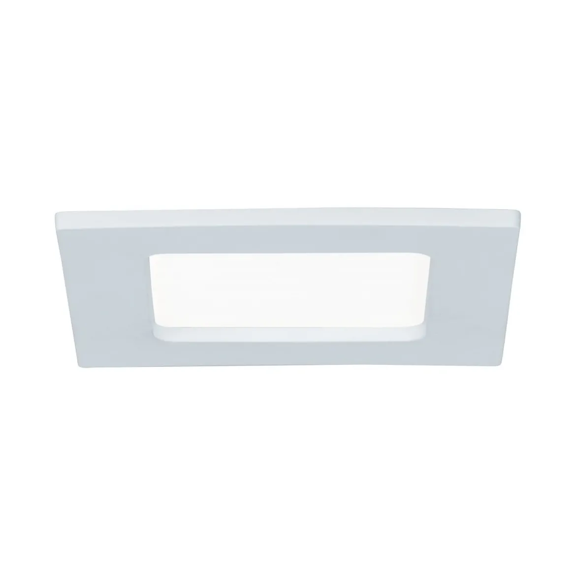 Paulmann No. 92064 Einbaupanel LED eckig 6W 4000K Weiß IP44 spritzwassergeschützt