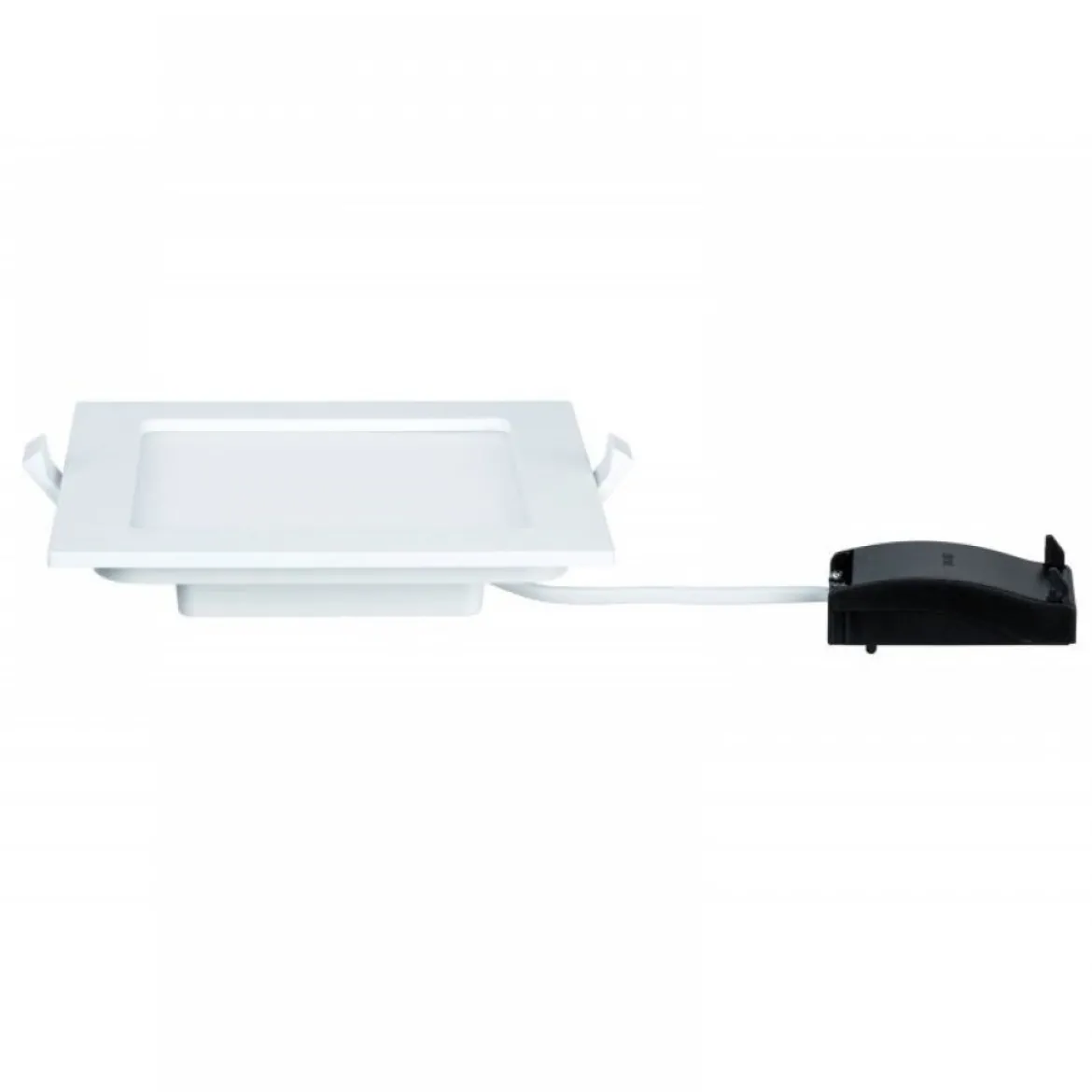 Paulmann No. 92068 Einbaupanel LED eckig 12W 2700K Weiß IP44 spritzwassergeschützt