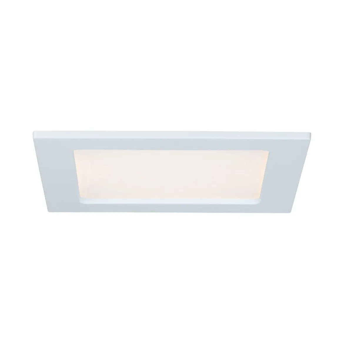 Paulmann No. 92068 Einbaupanel LED eckig 12W 2700K Weiß IP44 spritzwassergeschützt