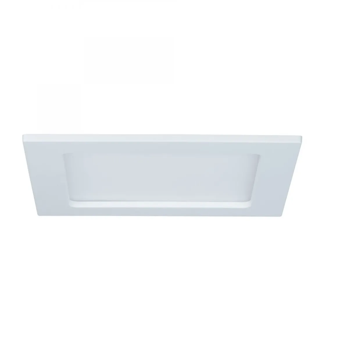 Paulmann No. 92068 Einbaupanel LED eckig 12W 2700K Weiß IP44 spritzwassergeschützt