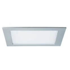 Paulmann No. 92078 Einbaupanel LED eckig 18W 4000K Chrom matt IP44 spritzwassergeschützt