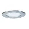 Paulmann No. 92070 Einbaupanel LED rund 6W 4000K Chrom matt IP44 spritzwassergeschützt