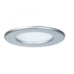 Paulmann No. 92070 Einbaupanel LED rund 6W 4000K Chrom matt IP44 spritzwassergeschützt