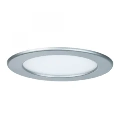 Paulmann No. 92071 Einbaupanel LED rund 12W 4000K Chrom matt IP44 spritzwassergeschützt