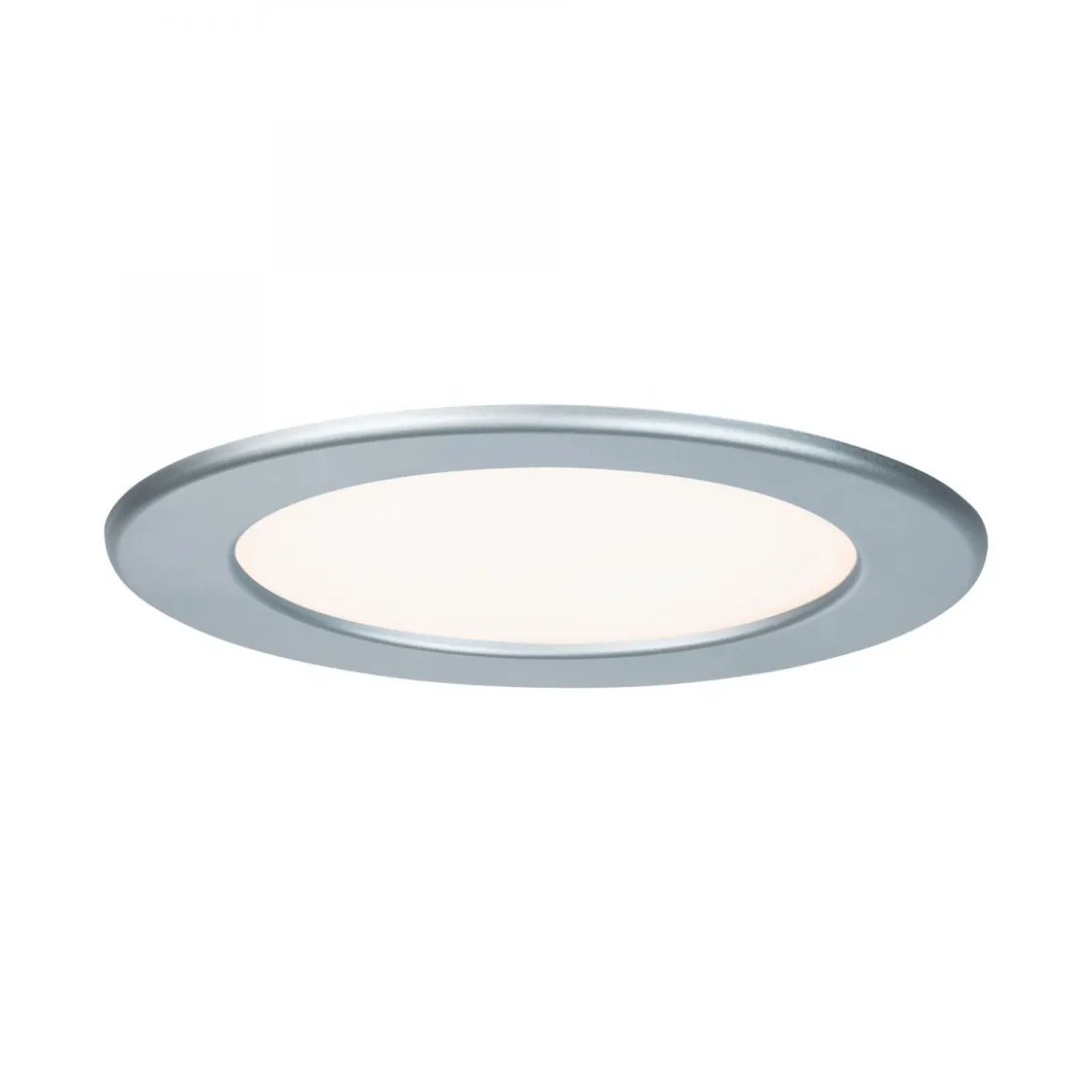 Paulmann No. 92074 Einbaupanel LED rund 12W 2700K Chrom matt IP44 spritzwassergeschützt