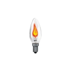 Paulmann No. 53000 Glühlampe Flackerkerze 3 Watt E14 Klar