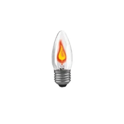 Paulmann No. 53100 Glühlampe Flackerkerze 3 Watt E27 Klar