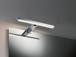 Paulmann No. 78950 HomeSpa LED Spiegelleuchte Selo IP44 Chrom 3,7W WhiteSwitch 2.700K