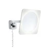 Paulmann No. 70468 Kosmetikspiegel Bela LED IP44 5,7W Chrom, Weiß, Spiegel, Metall