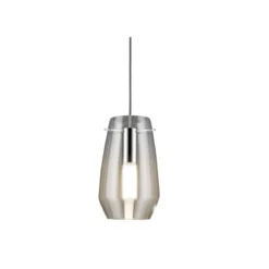 Paulmann No. 95351 Lampenschirm URail 2Easy Glas Vento Klar Glas