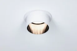 Paulmann No. 93376 LED Einbauleuchte Gil 6W IP44 2700K Weiß Schwarz 3-Stufen dimmbar