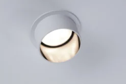 Paulmann No. 93376 LED Einbauleuchte Gil 6W IP44 2700K Weiß Schwarz 3-Stufen dimmbar