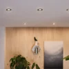 Paulmann No. 94472 LED Einbauleuchte Nova rund 3x6W schwarz schwenkbar dimmbar IP23