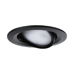 Paulmann No. 94472 LED Einbauleuchte Nova rund 3x6W schwarz schwenkbar dimmbar IP23