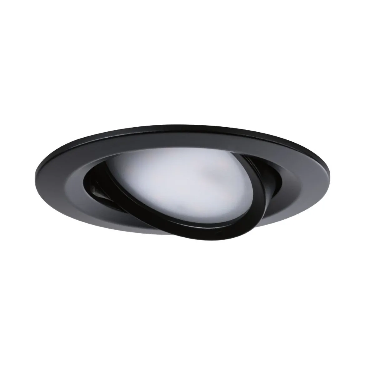 Paulmann No. 94472 LED Einbauleuchte Nova rund 3x6W schwarz schwenkbar dimmbar IP23