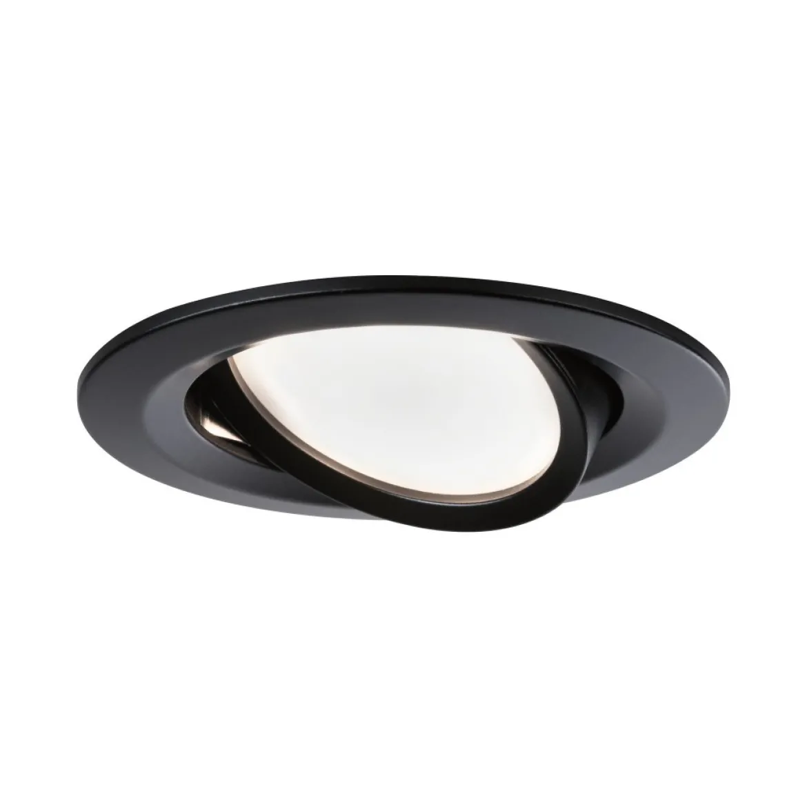 Paulmann No. 94472 LED Einbauleuchte Nova rund 3x6W schwarz schwenkbar dimmbar IP23