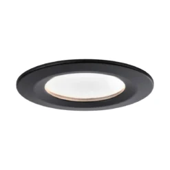 Paulmann No. 94474 LED Einbauleuchte Nova rund 3x6,5W schwarz 3-Stufen dimmbar IP44