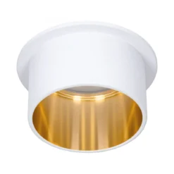 Paulmann No. 93380 LED Einbauleuchte Gil 6W IP44 2700K Weiß Gold 3-Stufen dimmbar
