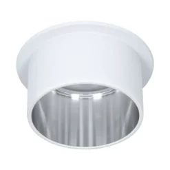 Paulmann No. 93384 LED Einbauleuchte Gil 6W IP44 2700K Weiß Eisen 3-Stufen dimmbar
