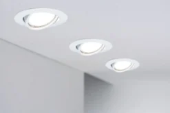 Paulmann No. 93400 LED Einbauleuchte Base rund 10x10W GU10 Weiß