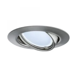 Paulmann No. 93412 LED Einbauleuchte Base schwenkbar 1 x 5W Eisen gebürstet