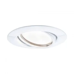 Paulmann No. 93423 LED Einbauleuchten Set Base Coin schwenkbar, 3 x 5W Weiß