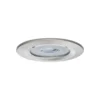 Paulmann No. 93440 LED Einbauleuchte Nova rund 6,5W GU10 Eisen 3er-Set starr IP44