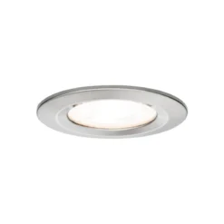 Paulmann No. 93440 LED Einbauleuchte Nova rund 6,5W GU10 Eisen 3er-Set starr IP44