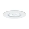 Paulmann No. 93442 LED Einbauleuchte Nova rund 6,5W GU10 Weiß 3er-Set starr IP44