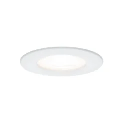 Paulmann No. 93442 LED Einbauleuchte Nova rund 6,5W GU10 Weiß 3er-Set starr IP44