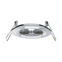 Paulmann No. 93445 LED Einbauleuchte Nova rund 6,5W GU10 Chrom 3er-Set starr IP44