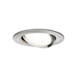 Paulmann No. 93465 LED Einbauleuchten Nova rund 6,5W GU10 Eisen 3er-Set dimmbar