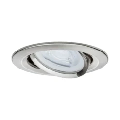 Paulmann No. 93465 LED Einbauleuchten Nova rund 6,5W GU10 Eisen 3er-Set dimmbar