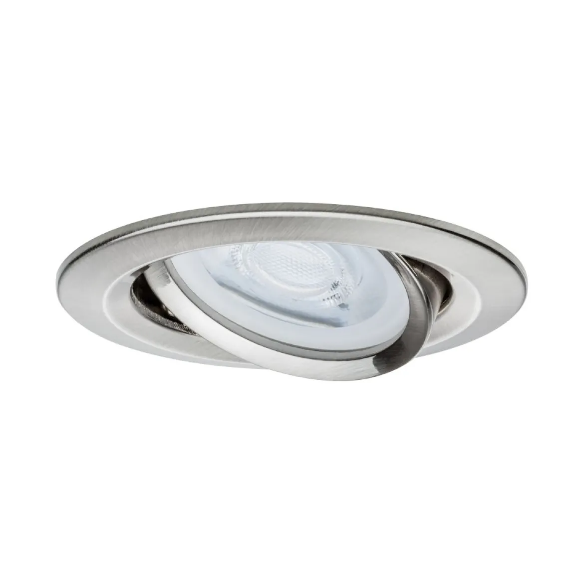 Paulmann No. 93465 LED Einbauleuchten Nova rund 6,5W GU10 Eisen 3er-Set dimmbar