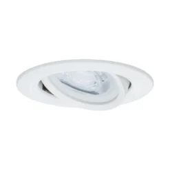 Paulmann No. 93467 LED Einbauleuchten Nova rund 6,5W GU10 Weiß matt 3er-Set dimmbar